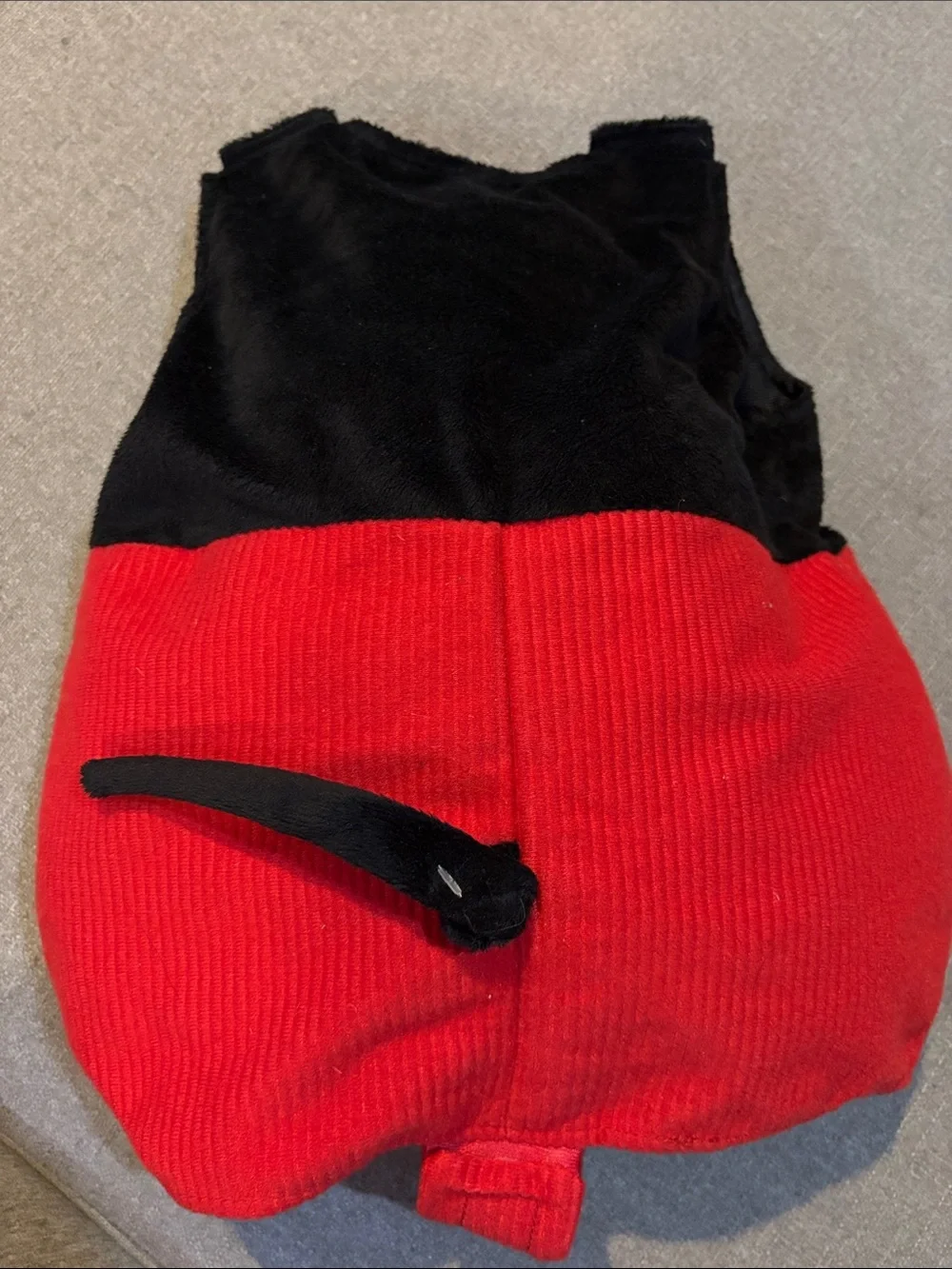 Black and Red Kids Character Hooded Costume